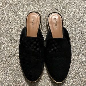 indigo road black mules